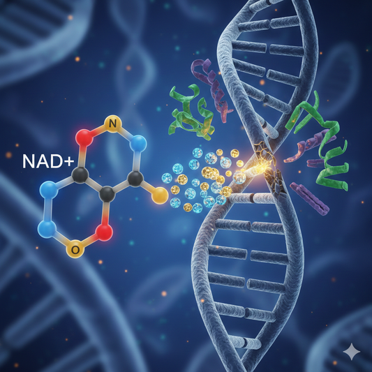 How NAD+ Supports DNA Repair and the Mechanism Behind it